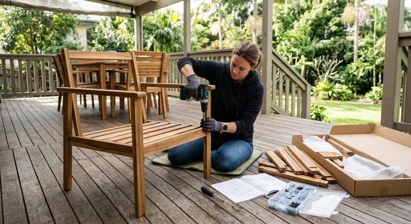 Patio Set Assembly in Denver, CO