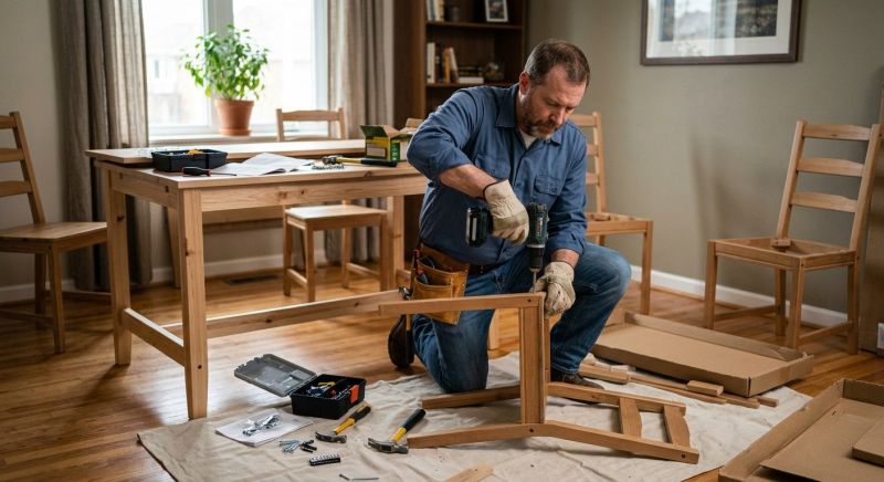 Wood Furniture Assembly in Olathe, KS
